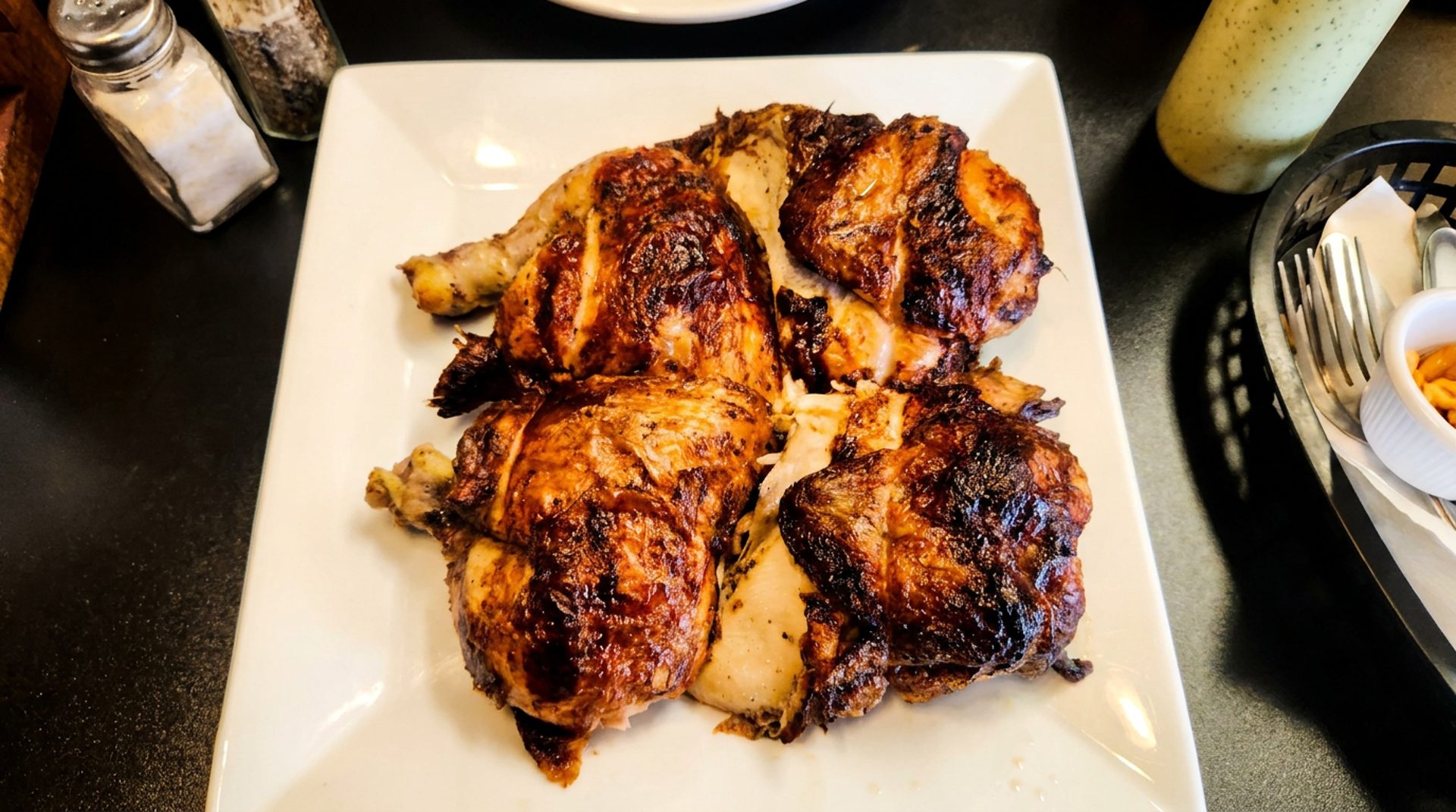 Peruvian-style rotisserie chicken