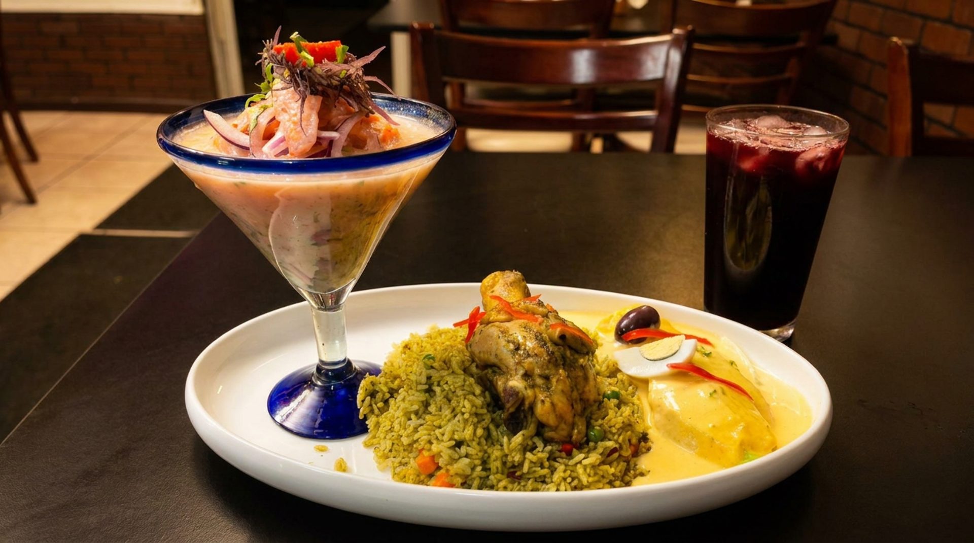 Peruvian-style rotisserie chicken
