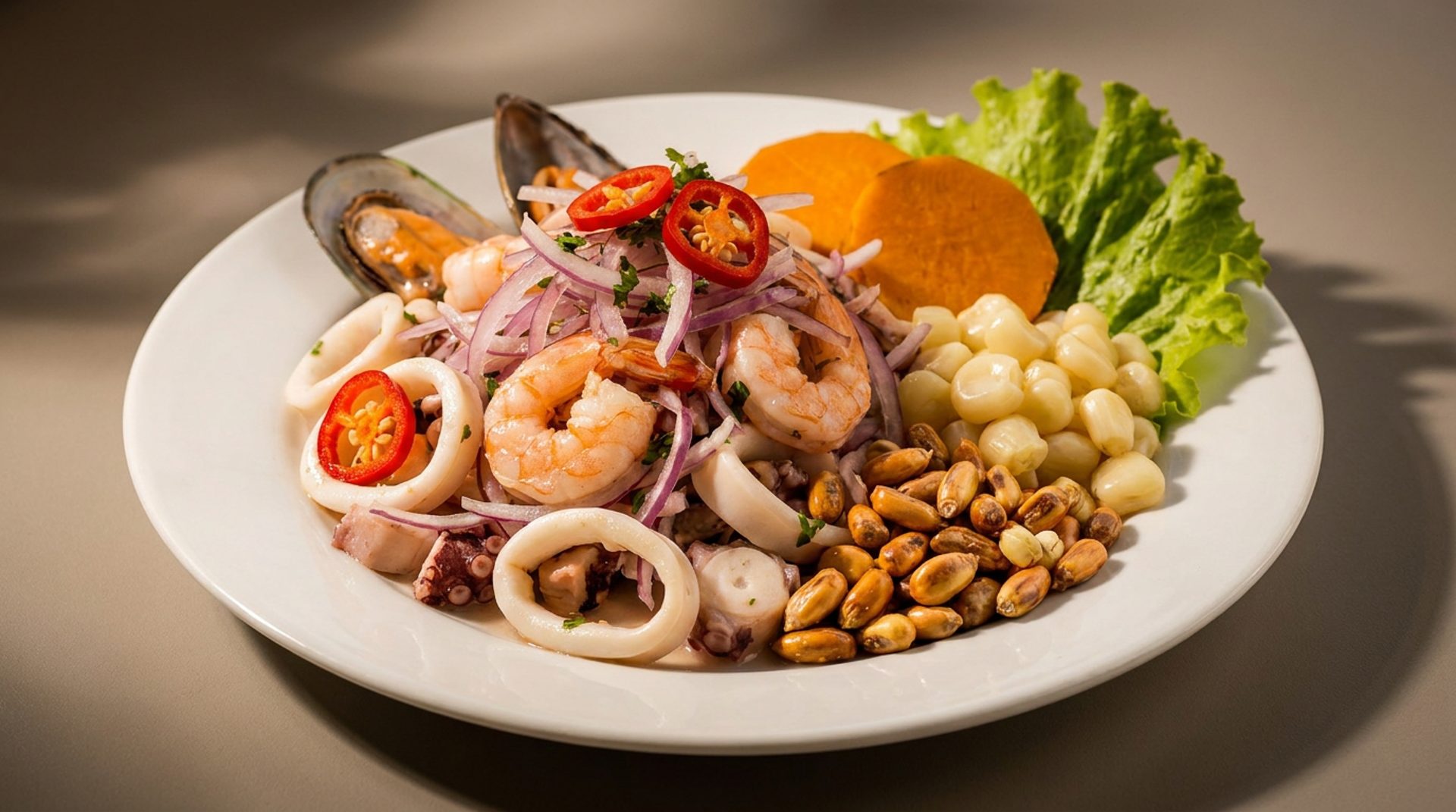 Ceviche de mariscos