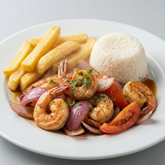 Camarón Saltado.