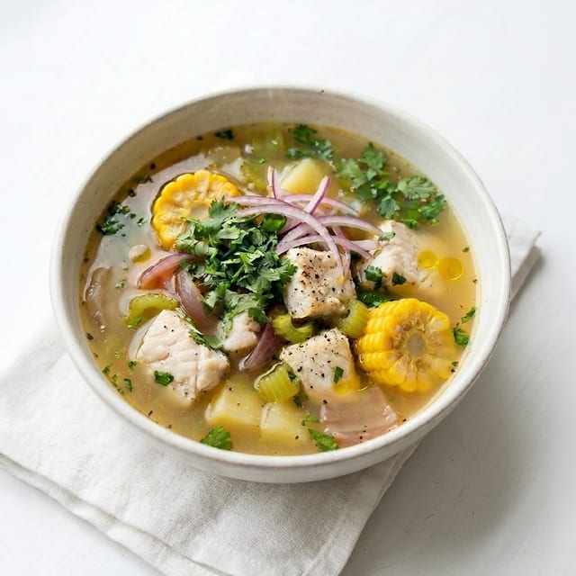 Sopa de Pescado.