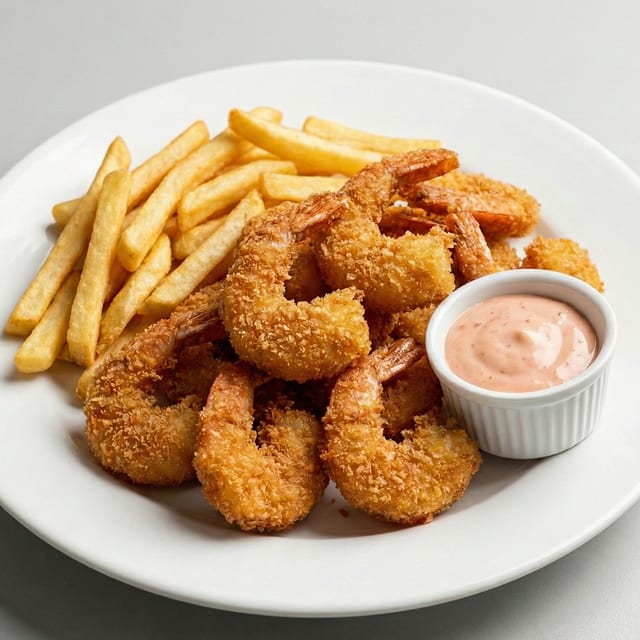 Camarones al Panko.