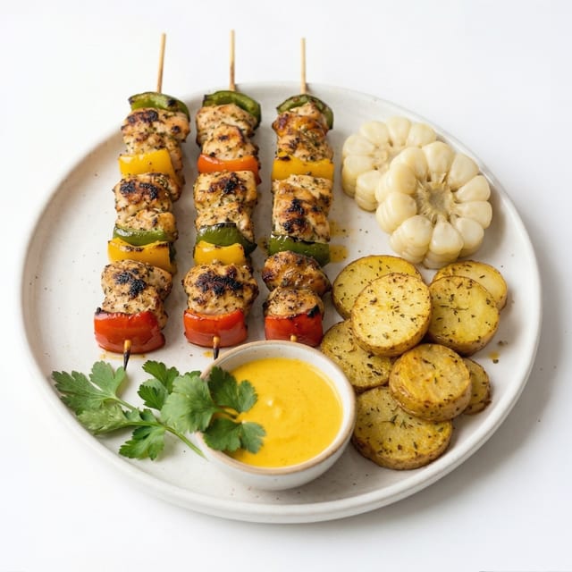 Brocheta de Pollo.